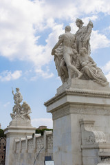 Fototapeta na wymiar Vittoriano in Rome, Italy