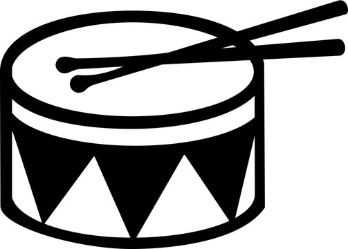 Drum with stick