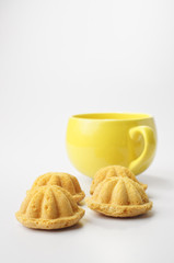 Bahulu and Cup of Coffee