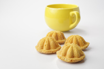 Bahulu and Cup of Coffee