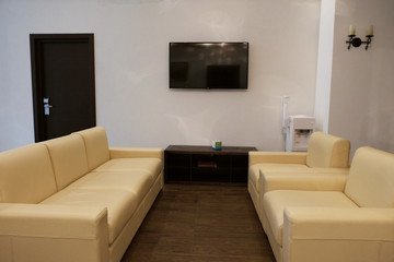 Interior of a hotel room