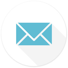 email flat design modern icon