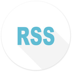 rss flat design modern icon