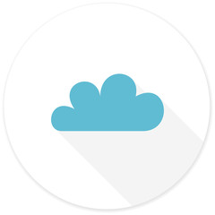 cloud flat design modern icon