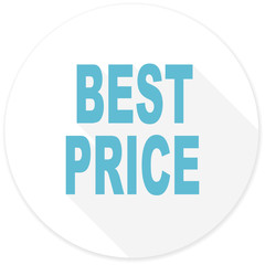 best price flat design modern icon