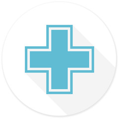 pharmacy flat design modern icon