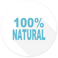 natural flat design modern icon