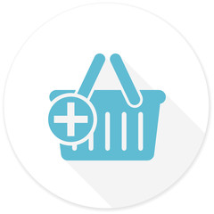 cart flat design modern icon