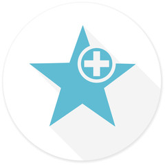 star flat design modern icon