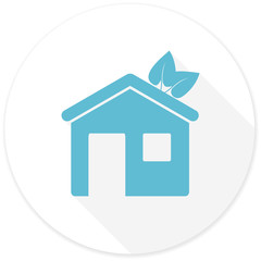 house flat design modern icon