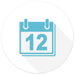 calendar flat design modern icon