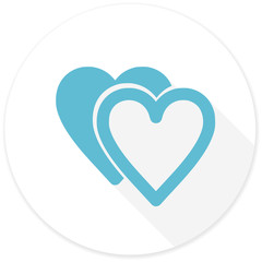 love flat design modern icon
