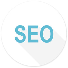 seo flat design modern icon