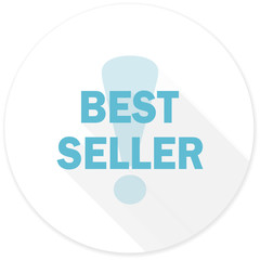 best seller flat design modern icon