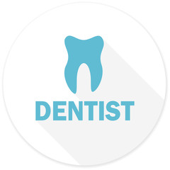 dentist flat design modern icon