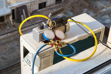installation of air conditioning