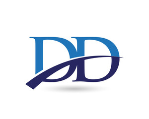 DD Logo Letter Swoosh