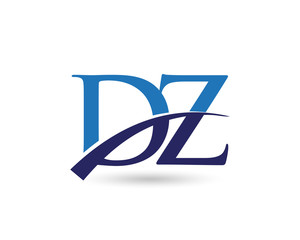DZ Logo Letter Swoosh