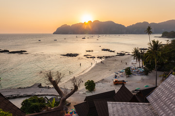 Thai island sunset