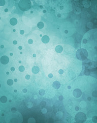 blue background with blue bubbles or bokeh lights