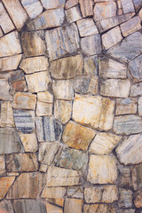 Stone wall background texture, Vintage effect