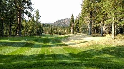 Obraz premium Golf de montagne en Californie