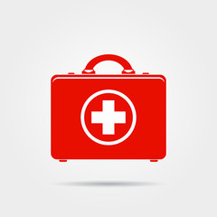 First aid kit icon