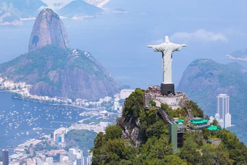 Vlies Fototapete Rio de Janeiro Christus erlöser