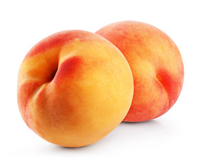 Fototapeta na wymiar Peach isolated