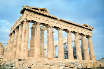 Obraz premium Parthenon on the Acropolis in Athens
