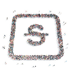 group  people  shape  letter