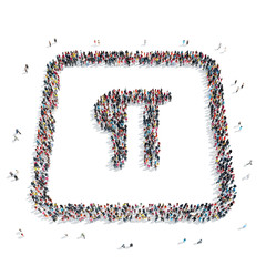 group  people  shape  letter