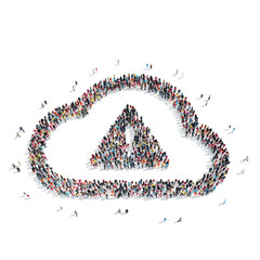group  people  shape  cloud