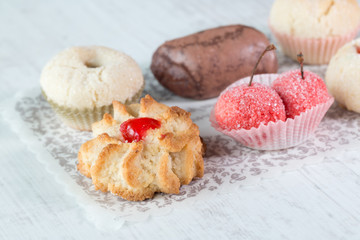 Italian almonds pastries