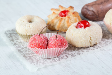 Italian almonds pastries