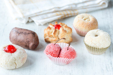 Italian almonds pastries