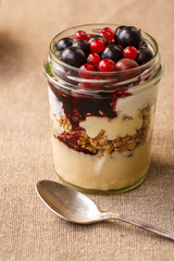 Parfait breakfast