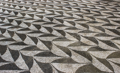 floor mosaic / antique, Roman mosaic of Caracalla
