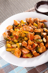 Pork and vegetables stew