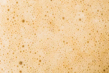 Deurstickers coffee foam texture © olllinka2