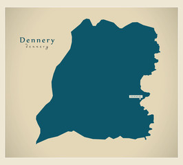 Modern Map - Dennery LC
