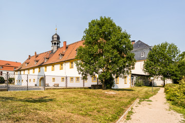 Fototapeta na wymiar Garten Schloss Blankenhain