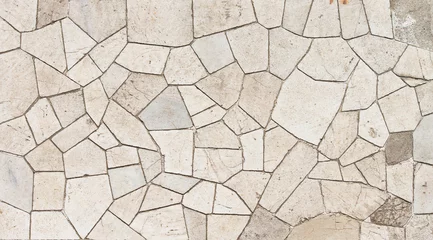 Zelfklevend Fotobehang Marble mosaic texture © rodjulian
