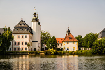 Fototapeta na wymiar Schloss Blankenhain Türme