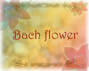 Bach flower design - 89048230