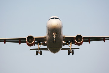 Landing At London Gatwick