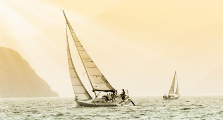 Fototapeta premium Golden hour