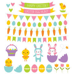 Easter design elements