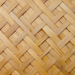Bamboo weave for background