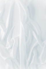 Obraz premium delicate waves of satin silk close up